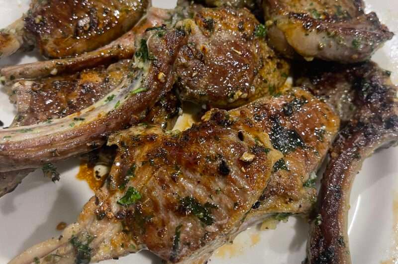 Greek Style Lamb Chops