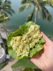 Egg & Avocado Lettuce Boats