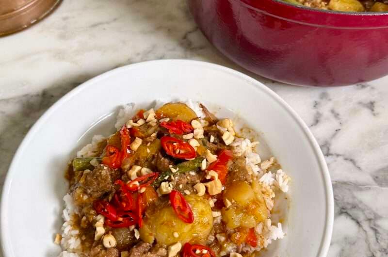 Easy Lamb Shoulder Massaman Curry