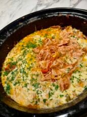 Slow Cooker Chicken Enchiladas