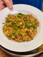 One-Pot Harissa Lamb Risoni (orzo)